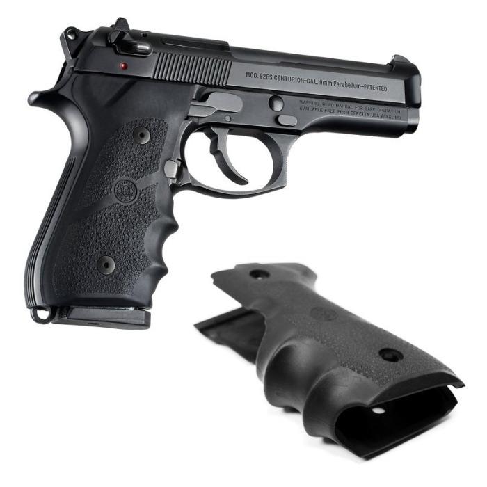 ☆HOGUE M92F用 ラバーグリップ ブラック / スレートグレー ピンク