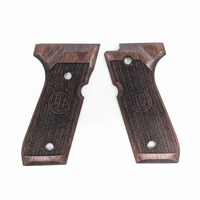 ☆【セール】MULE 東京マルイ 電動ガン M9A1用 木製グリップ マーク