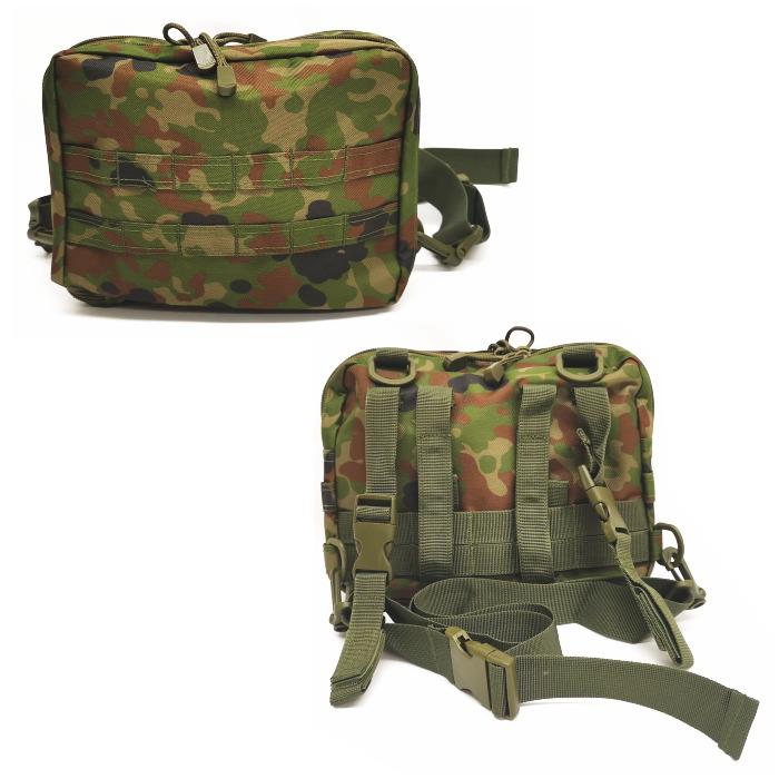 陸上自衛隊 迷彩 チェストポーチ（PX品 売店 小物入れ 携行ポーチ