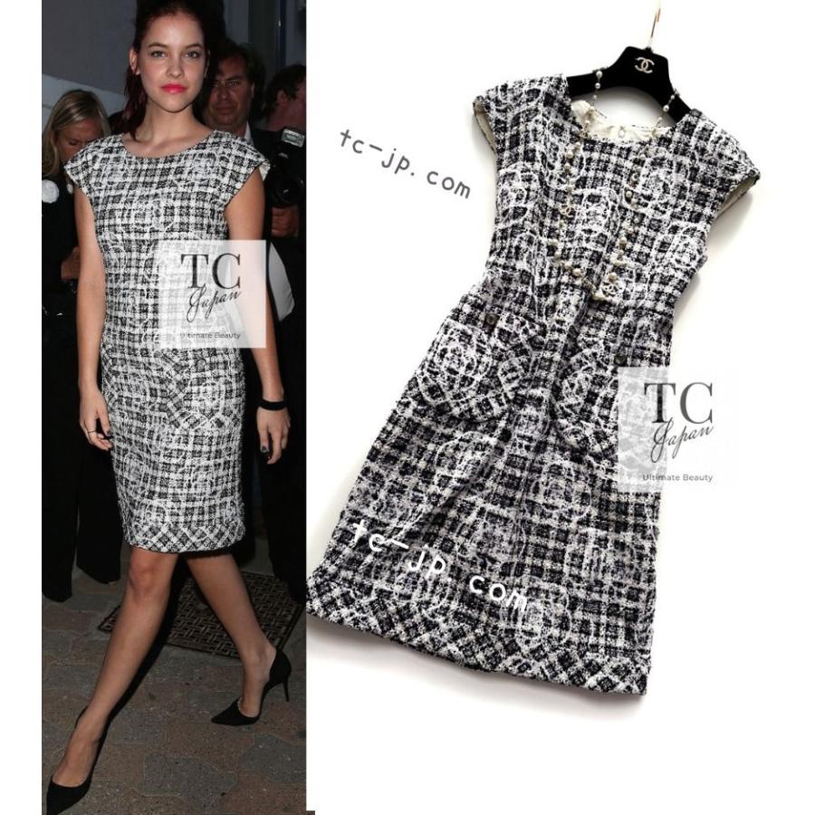 CHANEL（シャネル） ワンピース CHANEL 50万 ホワイト ブラック グレー