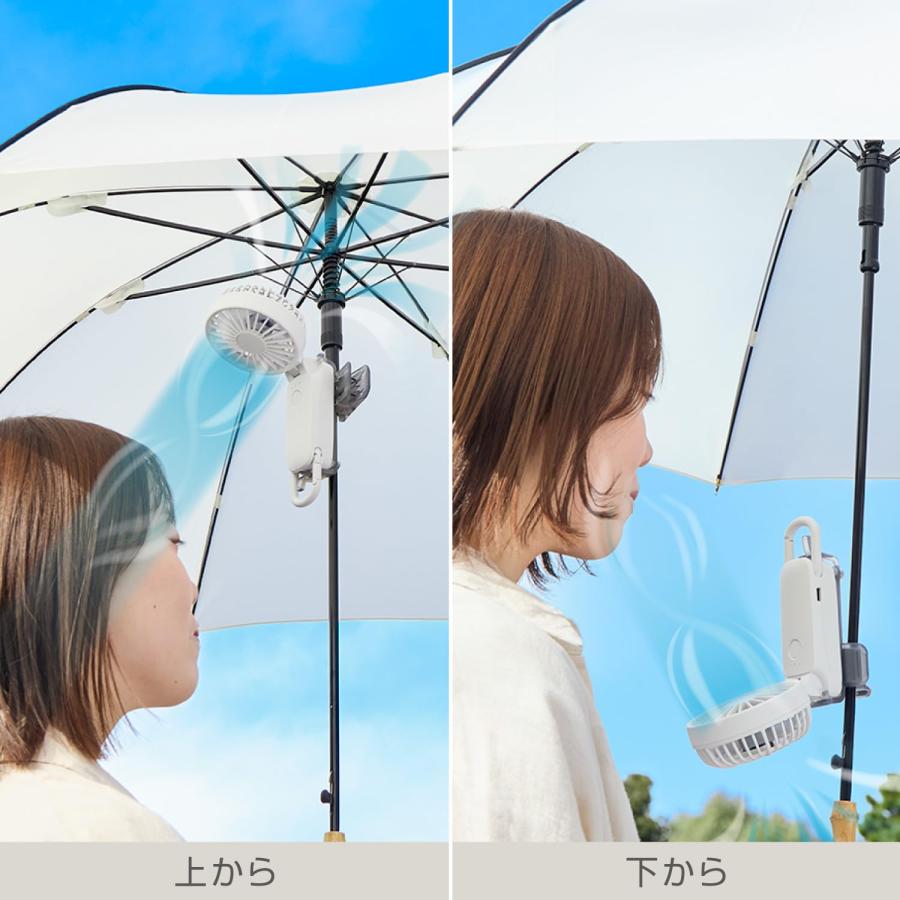 リズム(RHYTHM) ハンディファン 取付用 クリップ セット 2025 [Silky