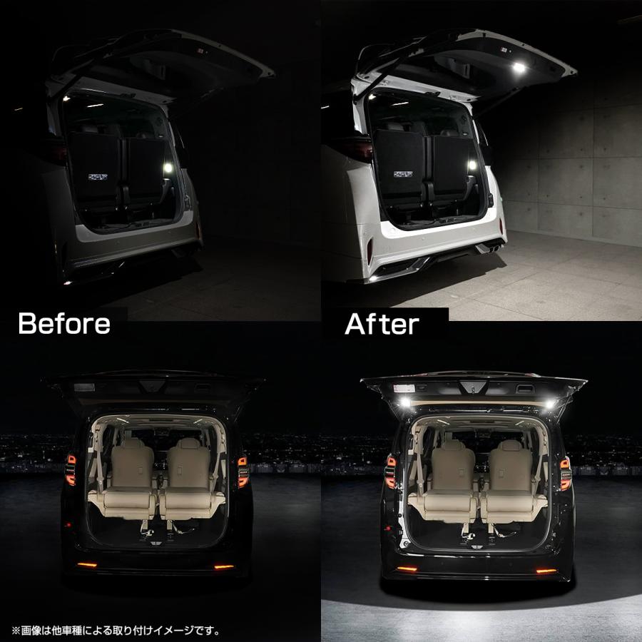 ハイラックス ハイラックスサーフ 215系 LED ラゲッジランプ 増設
