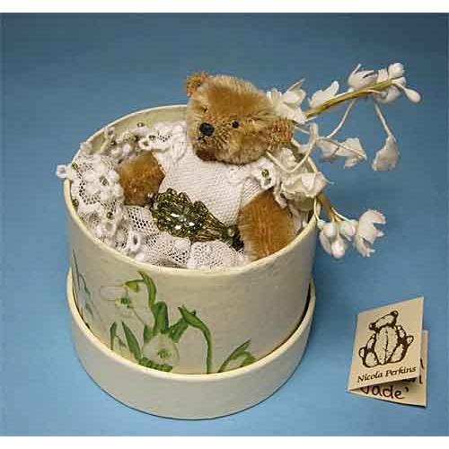 アーティストベア Nicola Perkins Jade くまのぬいぐるみ : テディベア