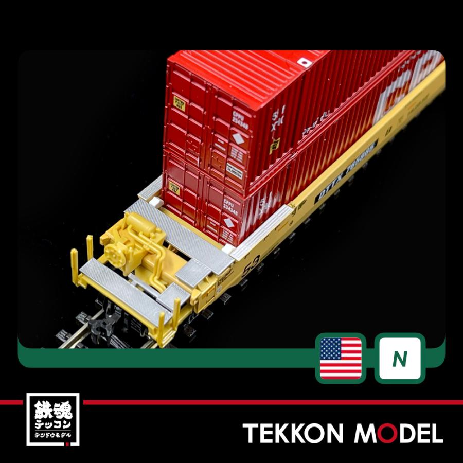 カトー（KATO） Nゲージ KATO USA 106-6184 MAXI-IV TTX 新ロゴ 3両