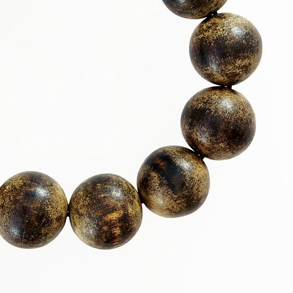 香木 沈香 (じんこう) アロマ 老沈香ブレスレット φ18mm