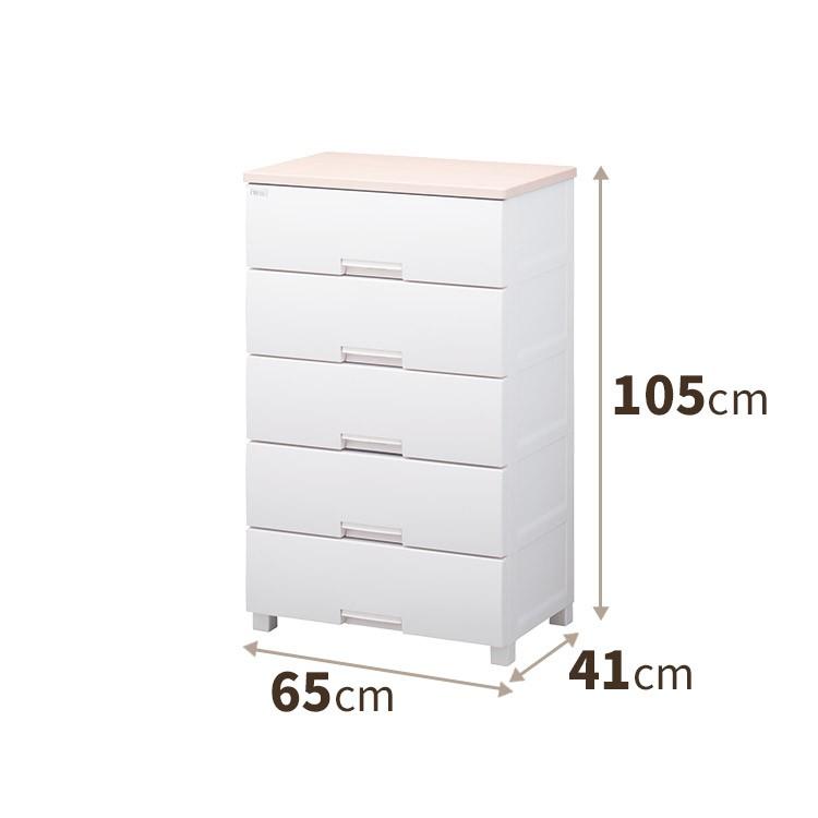 天馬 収納ケース 衣装ケース チェスト フィッツプラス F6505 5段