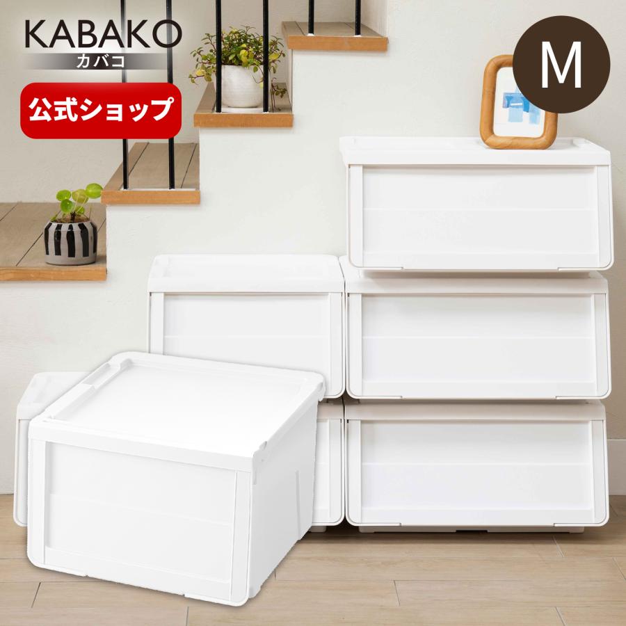 天馬 収納ケース 衣装ケース プロフィックス カバコ モノ M ホワイト