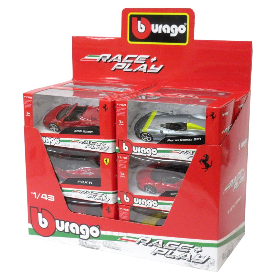Ferrari（フェラーリ） Bburago 1/43 12種セット ブラーゴ レース