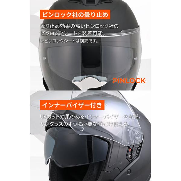 DAYTONA（デイトナ） DAYTONA DN-006SJ ジェットヘルメット マット