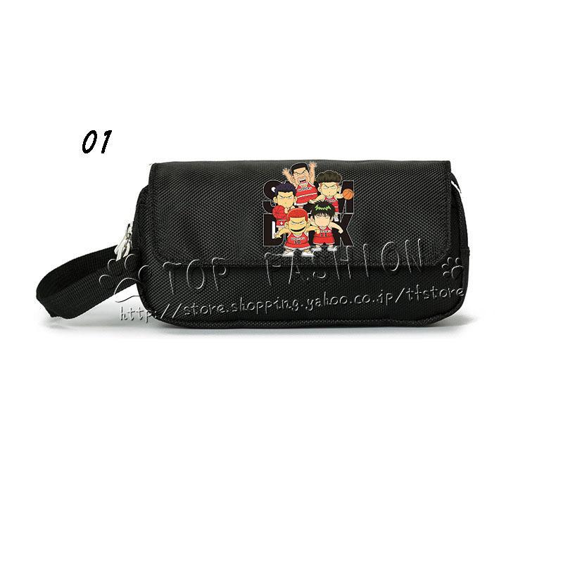 SLAM DUNK スラムダンク 風 流川楓 桜木花道 文房具 マルチポーチ 筆箱