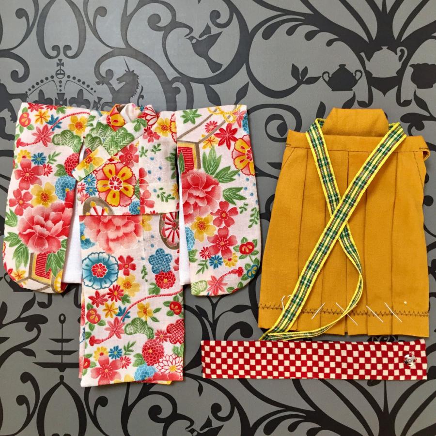 リカちゃん アイシードール 振り袖 袴 セット きもの はかま きせかえ