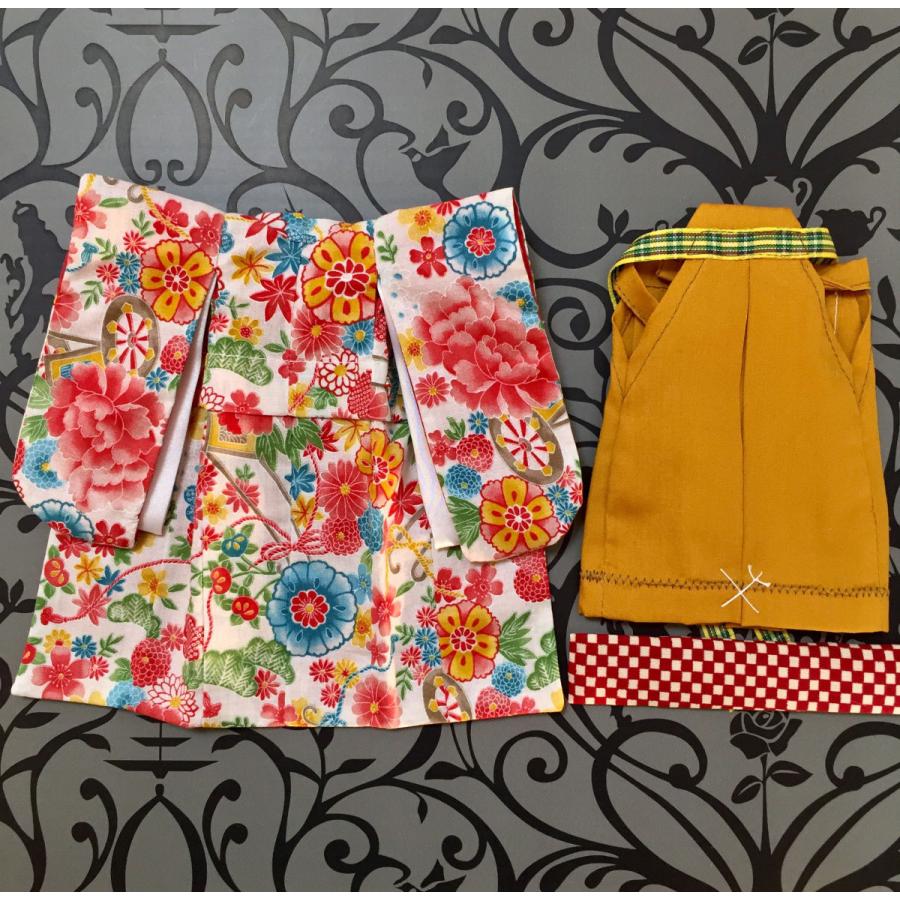 リカちゃん アイシードール 振り袖 袴 セット きもの はかま きせかえ