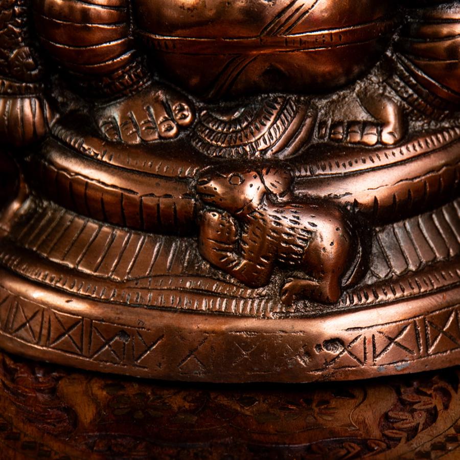 送料無料 ガネーシャ像 神様像 金運 ガネーシャ(31cm) 幸運 学業