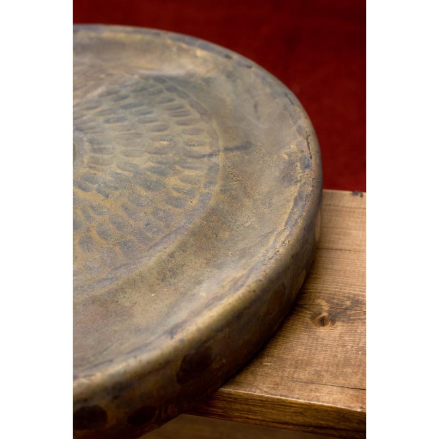 送料無料 銅鑼 ゴング ドラ 鐘 ベトナムのゴング（銅鑼）30cm［バチ