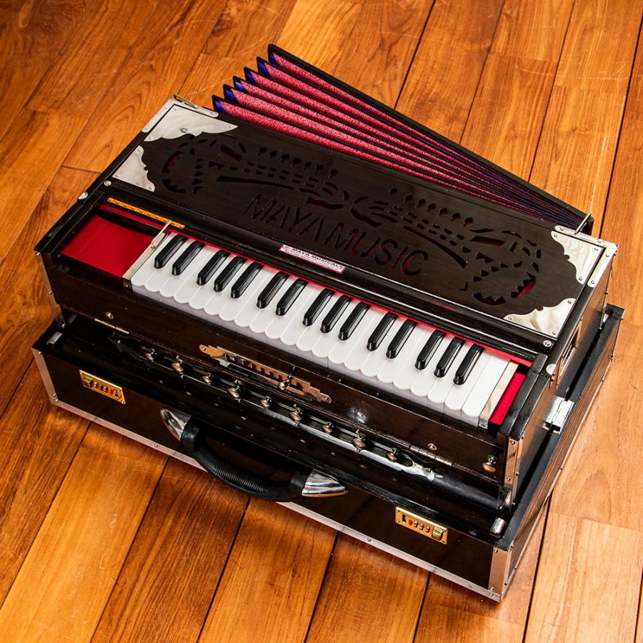 送料無料 ハルモニウム Harmonium ピアノ インド 楽器 (MAYA MUSICAL社