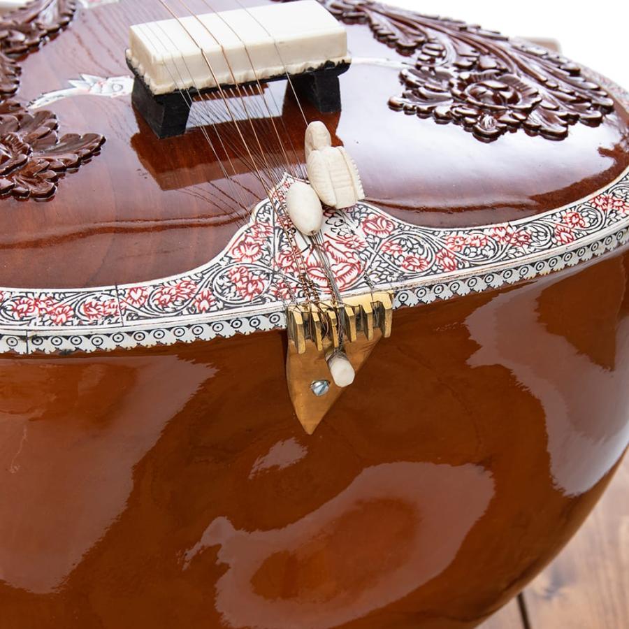楽器 シタール Sitar インド (PALOMA社製)ダブルトゥンバ高級シタール