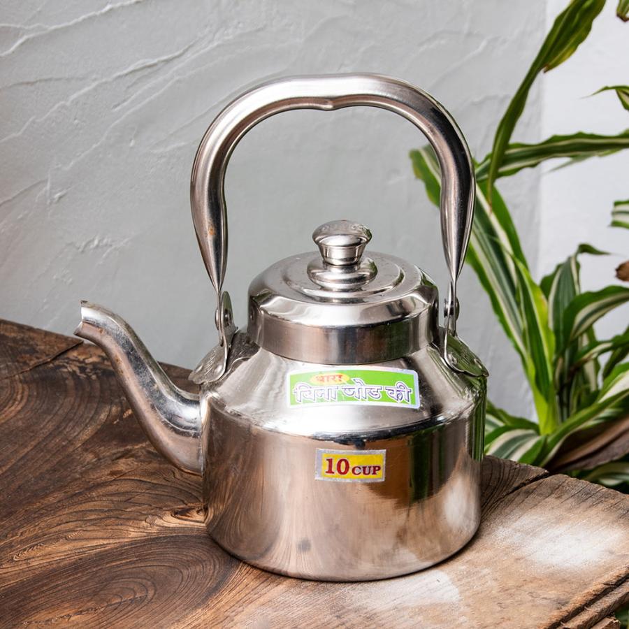 やかん ヤカン 薬罐 チャイ (チャイ10杯分くらい)レトロケトル インド