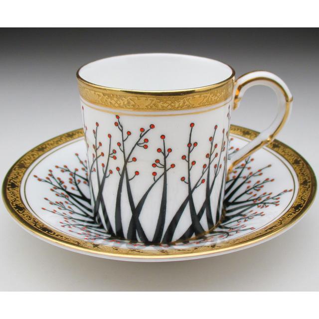 ROYAL WORCESTER ロイヤルウースター 金彩ジュール枝文 カップ