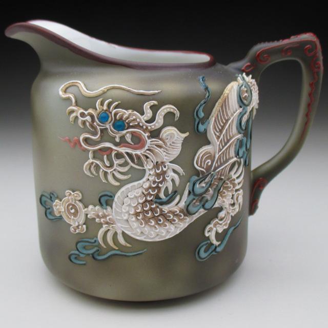 ノリタケ オールドノリタケ ドラゴン盛り上げ シュガー＆ミルクポット