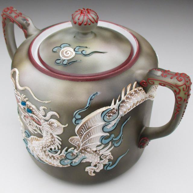 ノリタケ オールドノリタケ ドラゴン盛り上げ シュガー＆ミルクポット