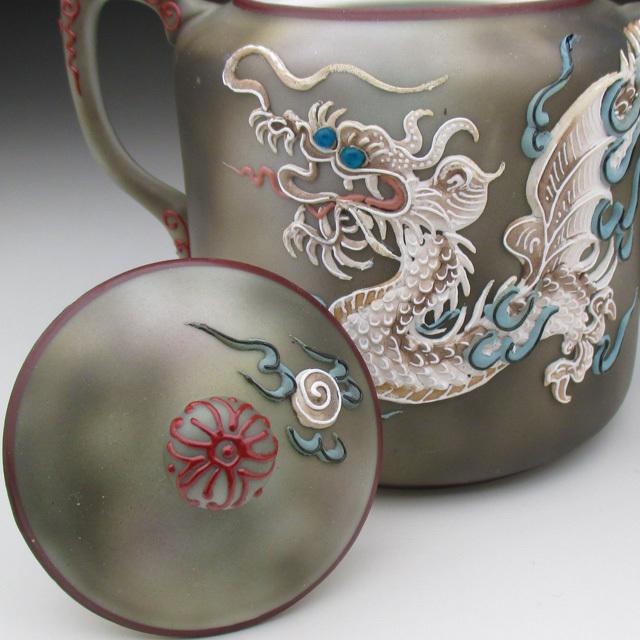 ノリタケ オールドノリタケ ドラゴン盛り上げ シュガー＆ミルクポット