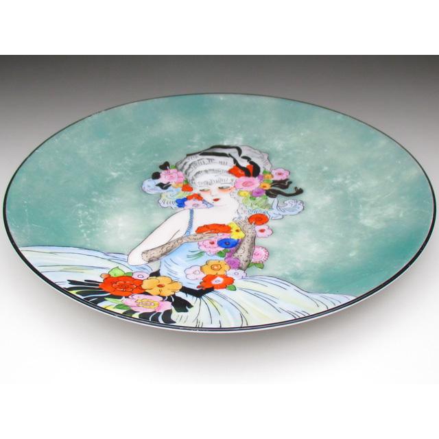 ノリタケ オールドノリタケ デコレディ マダム・ポンパドール プレート