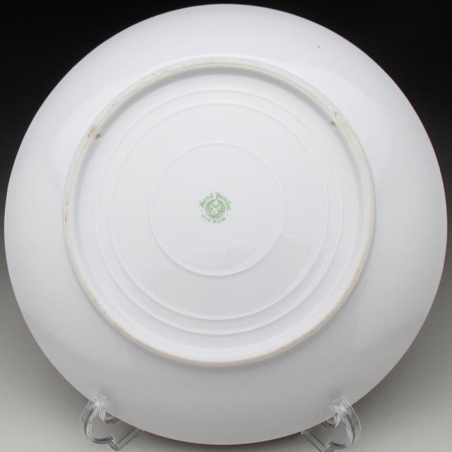 ノリタケ オールドノリタケ 金盛りジュール白鳥絵 プレート 24cm