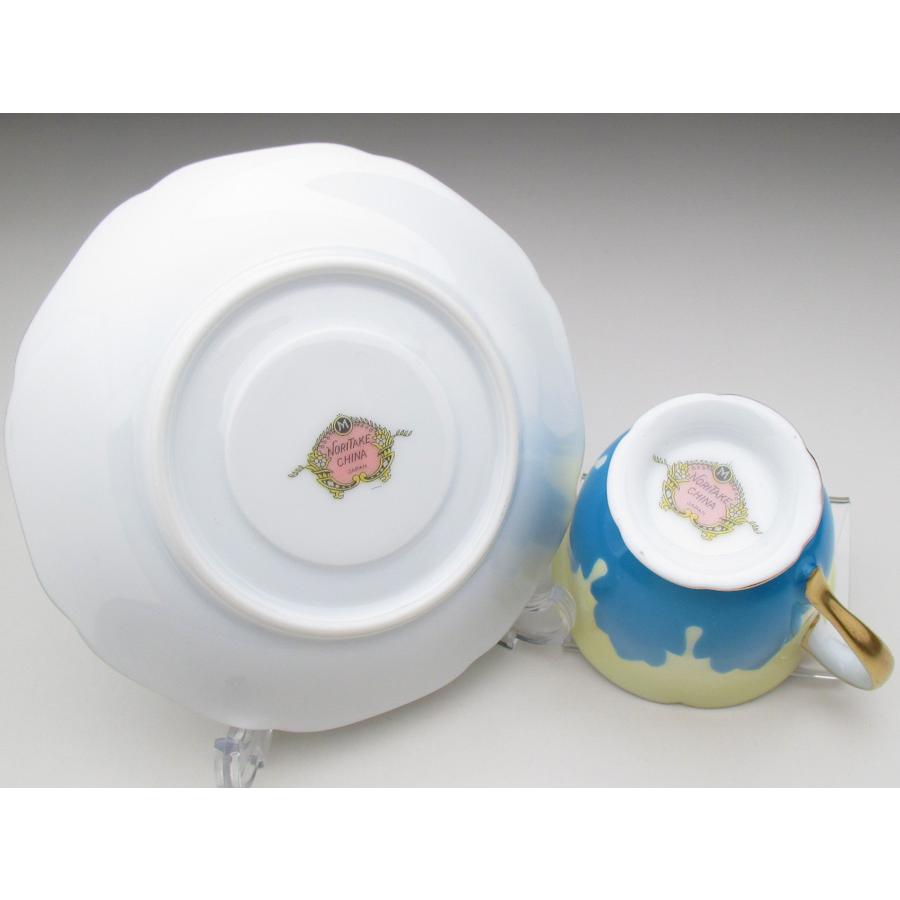 ノリタケ オールドノリタケ 金彩花文 カップ＆ソーサー 4色セット