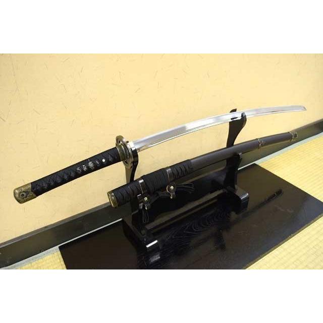 模造刀 陣太刀 山本勘助佩刀太刀拵え 模造刀仕様 クリーニングクロス付