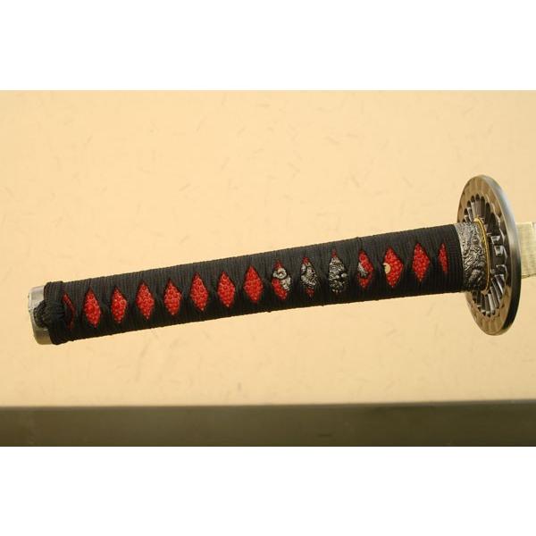 模造刀 戦国武将 前田慶次郎利益拵え 大輪鍔 三本杉 クリーニング