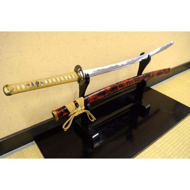 模造刀 逆刃刀 粗茶 模造刀仕様 クリーニングクロス付セット 国産 : TL