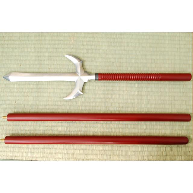 真田幸村 朱槍 村正鍛 大千鳥十文字槍 模造刀 槍 薙刀 国産 コスプレ