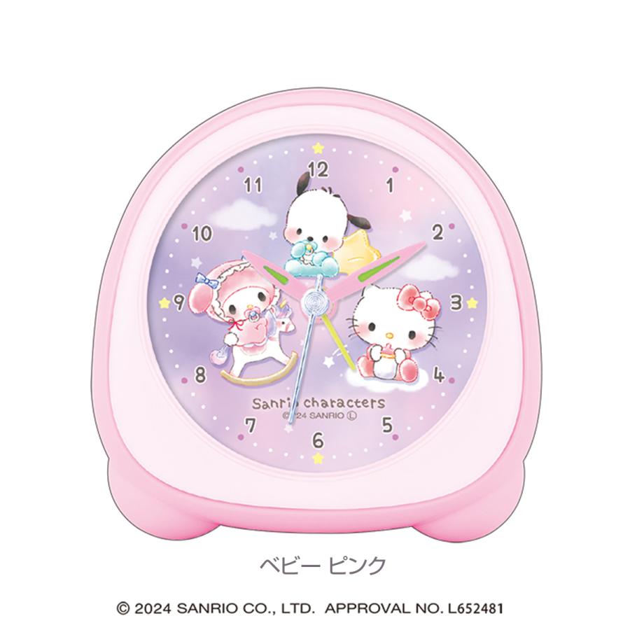 CRUX（クラックス） サンリオキャラクターズ ミニライトクロック