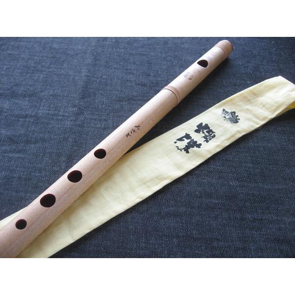 みさと笛 横笛 蝴蝶 みさと阿波笛 楓 7穴+裏穴 B♭調(6本調子) ドレミ
