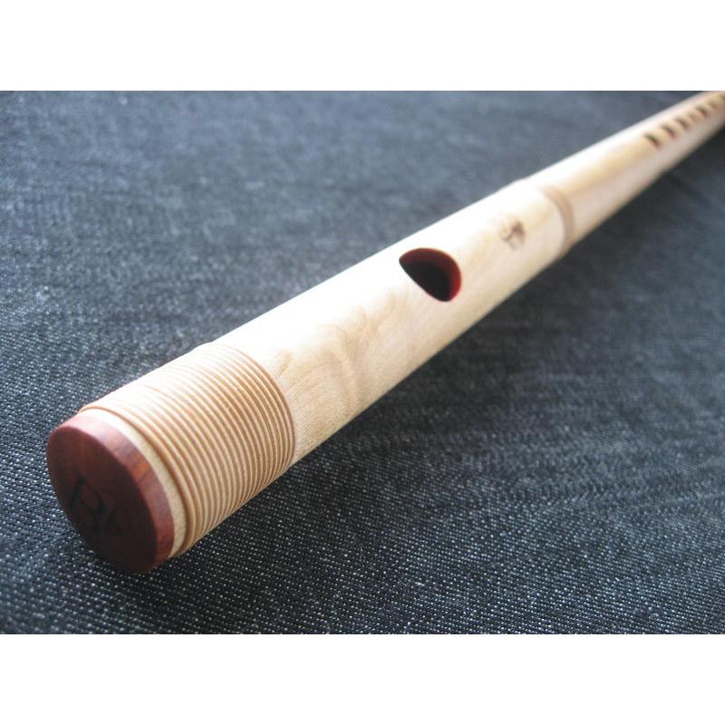 みさと笛 横笛 蝴蝶 みさと阿波笛 楓 7穴+裏穴 B♭調(6本調子) ドレミ