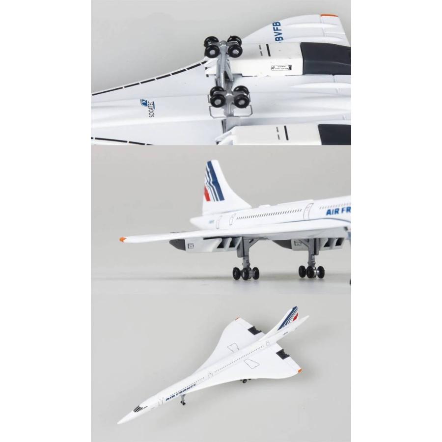 ダイキャスト 1/400 完成品 コンコルド エールフランス 飛行機モデル
