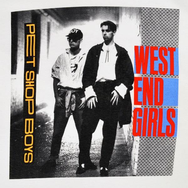 PET SHOP BOYS ペットショップボーイズ West End Girls Tシャツ