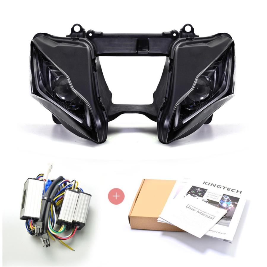 現品限り】Kawasaki ZX-10R/ZX-10RR 16-20年 カスタムヘッドライト