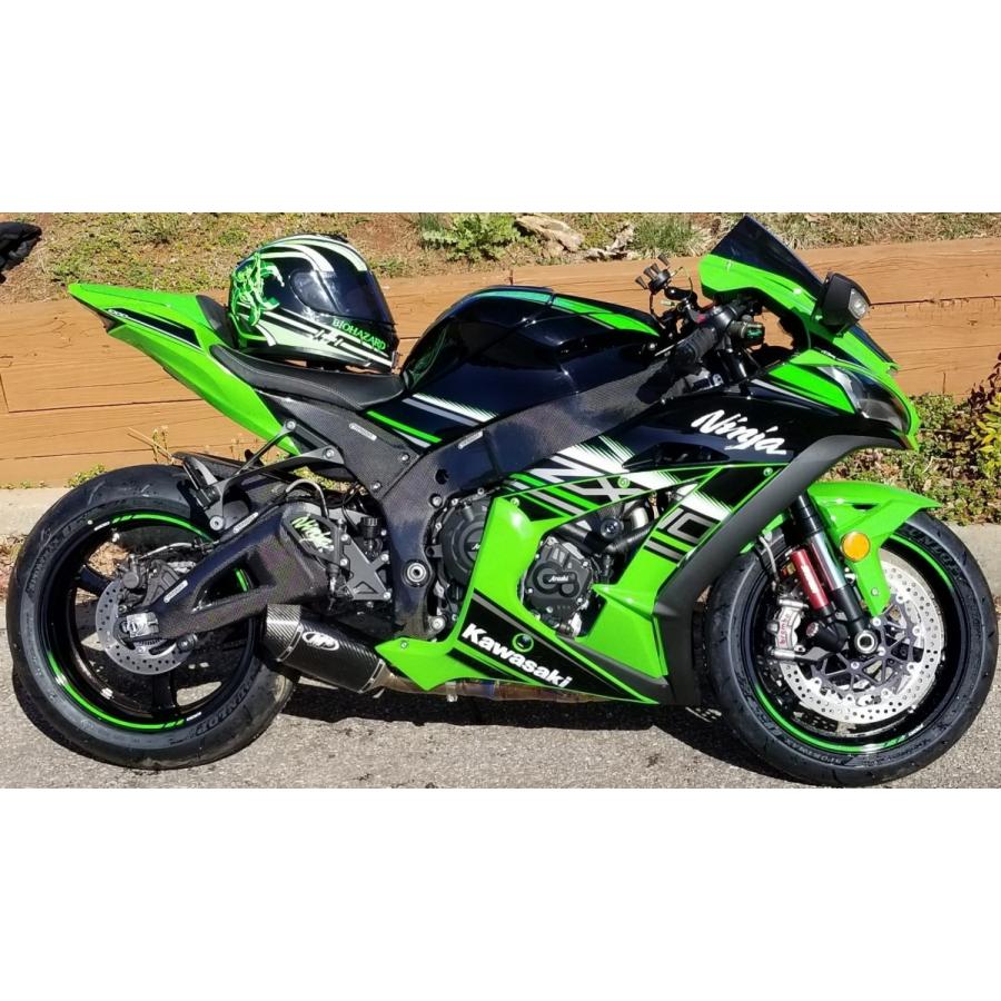 Kawasaki ZX-10R 11-22年 カーボンサブフレームカバー 左右セット