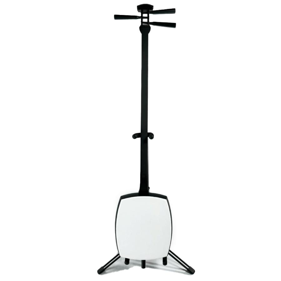 東亜楽器製 TOAmusic 長唄三味線 初心者セット 黒仕様【本体延べ棹+合