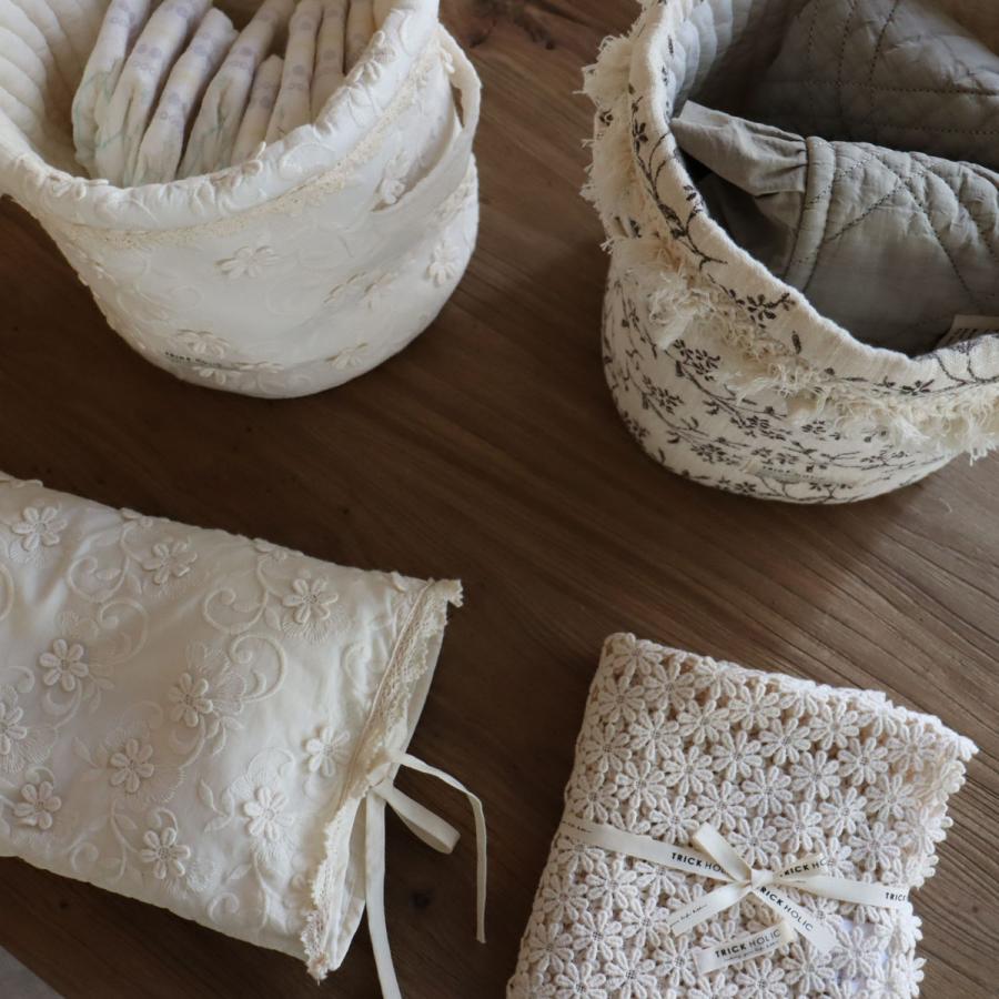 3/4, 20時再入荷】【1点のみネコポス可】garden flower crochet lace