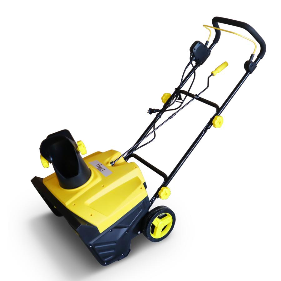 除雪機 家庭用 電動 20m延長コード付き 小型 ミニ 電源コード式