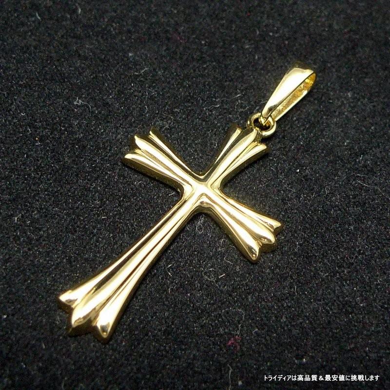 TRIDEA JEWELRY（トライディアジュエリー） K18 クロス ペンダント 5g
