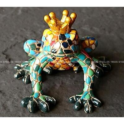 カエル モザイク オブジェ サグラダ・ファミリア ガウディ バルセロナ