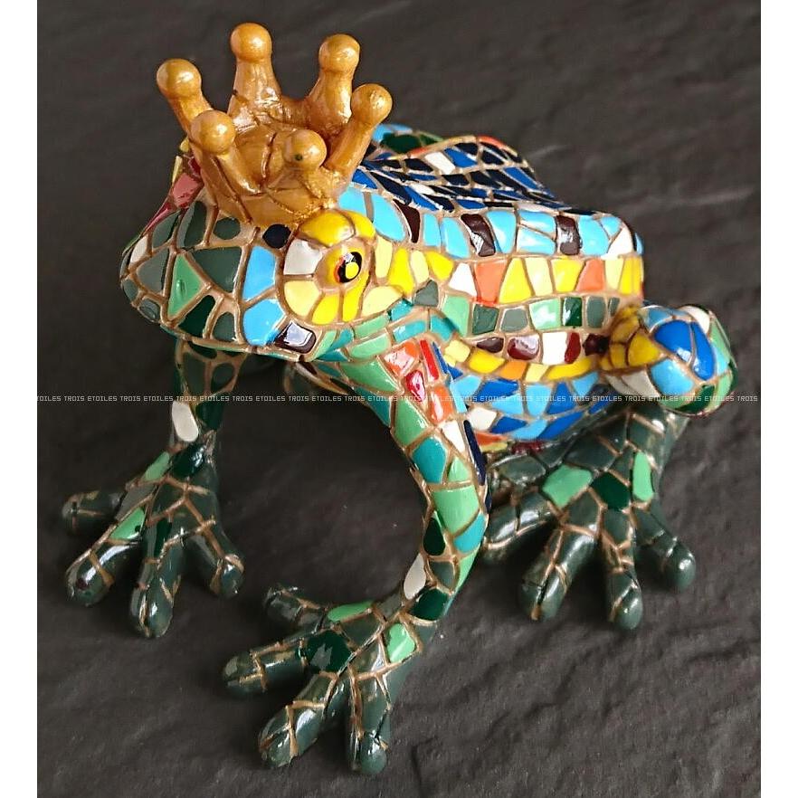 カエル モザイク オブジェ サグラダ・ファミリア ガウディ バルセロナ