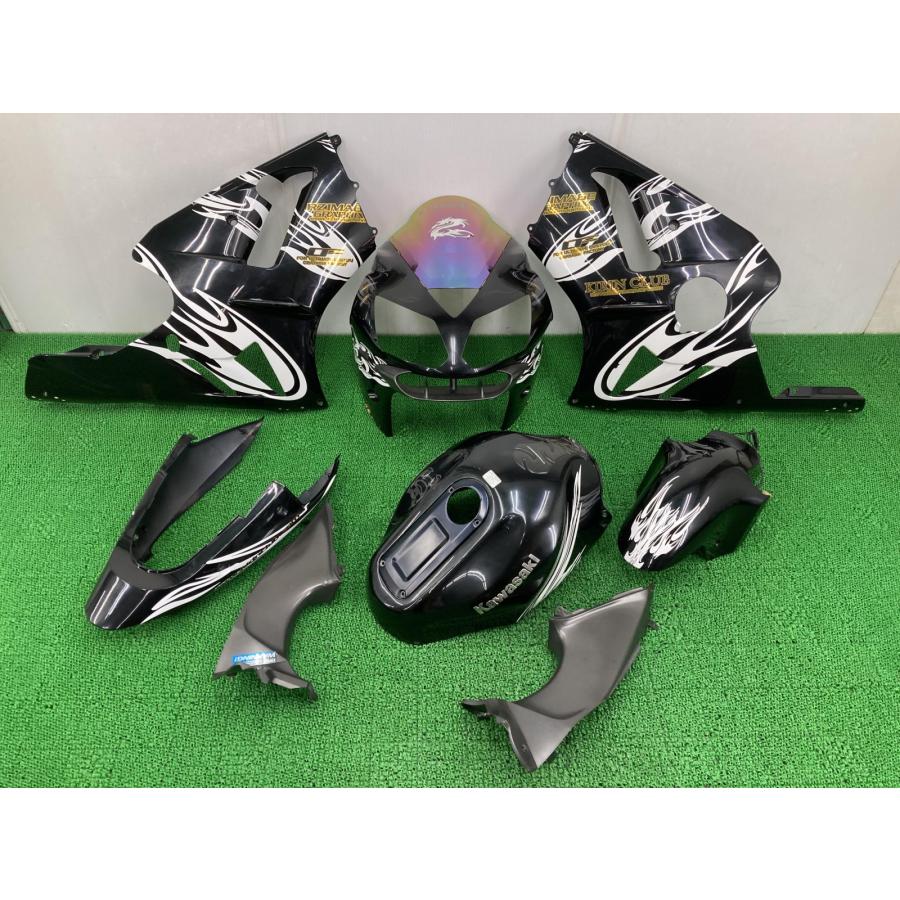 カワサキ（Kawasaki） ZX-12R 外装セット 黒 純正 中古 バイク 部品 B