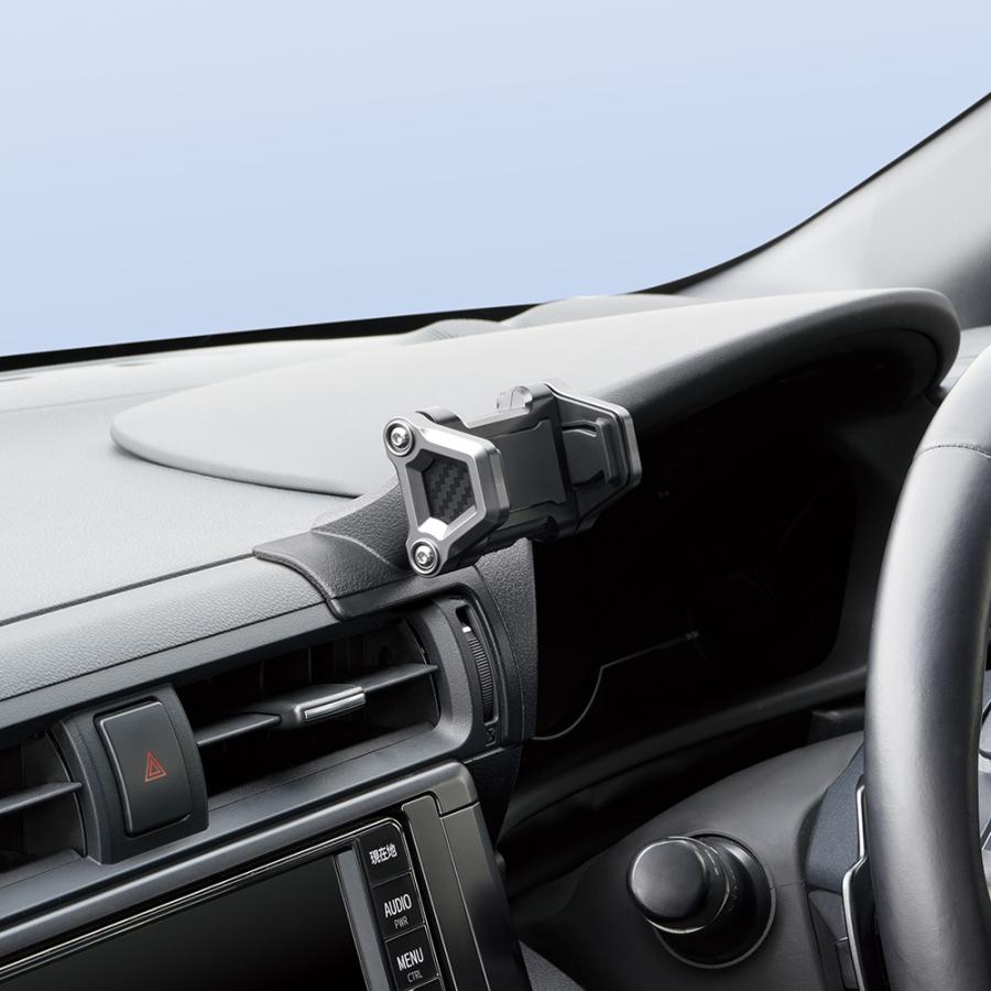 槌屋ヤック GR86 ZN8 / BRZ ZD8 専用 スマートフォンホルダー 車