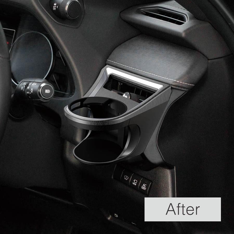 槌屋ヤック SY-L5 UX 専用 エアコン ドリンクホルダー運転席用