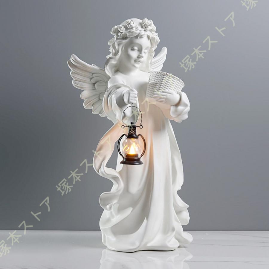 ガーデニング オーナメント 天使 ガーデン オブジェ 置物