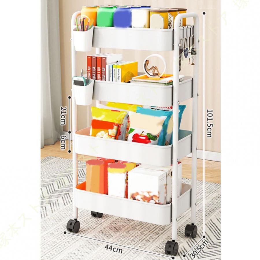 隙間収納 キャスター付きワゴン スリムラック 洗面台 収納ワゴン